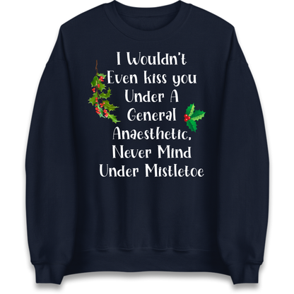 Cheeky Festive Slogan Jumper