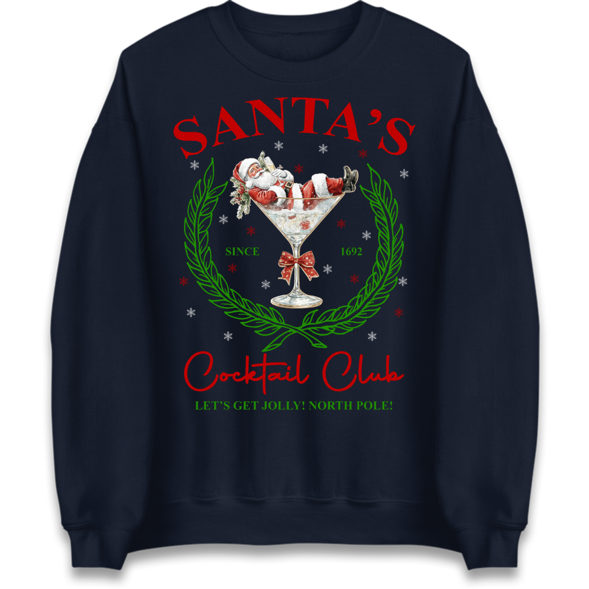Cocktail Lover Christmas Jumper