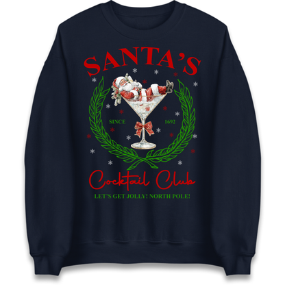 Cocktail Lover Christmas Jumper