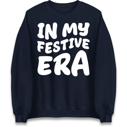 Modern Christmas Slogan Jumper