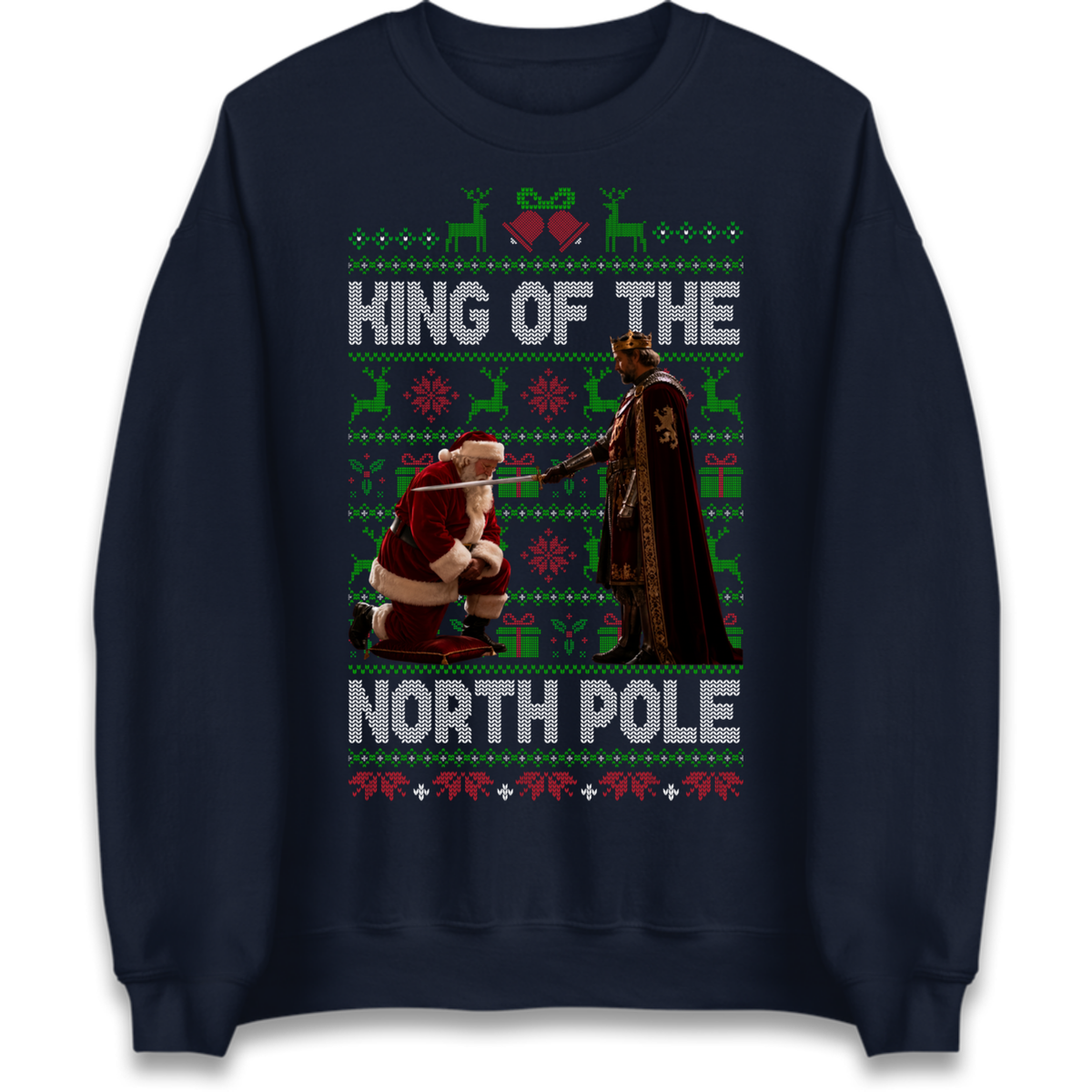 Regal Holiday Gift Jumper