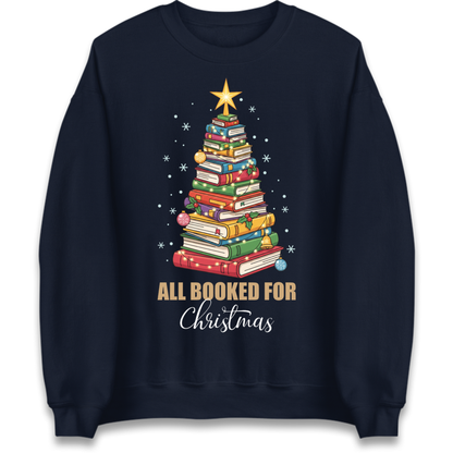 Book Tree Christmas Jumper