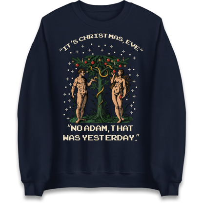Adam & Eve Christmas Jumper Jumper