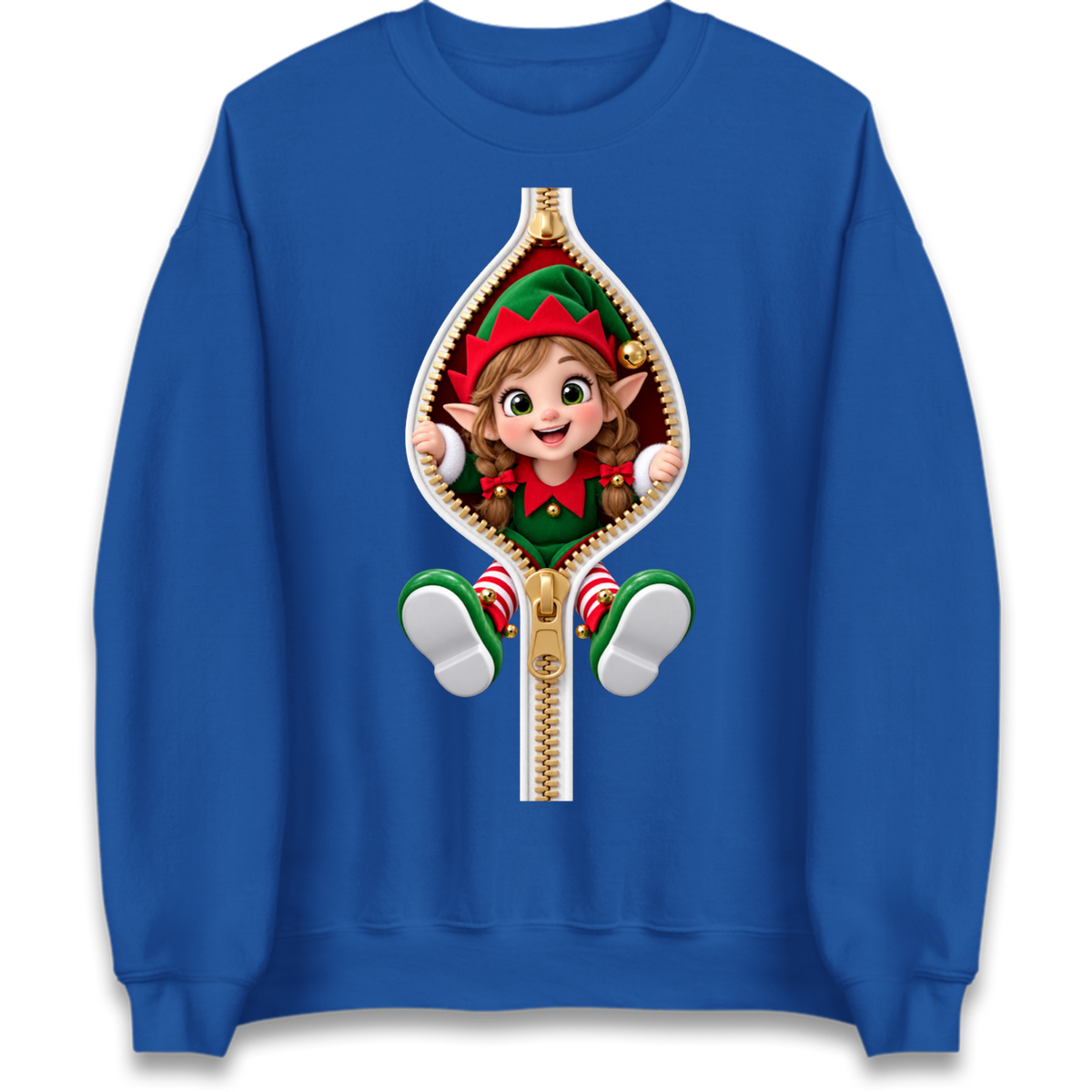 Elf Christmas Jumper Jumper