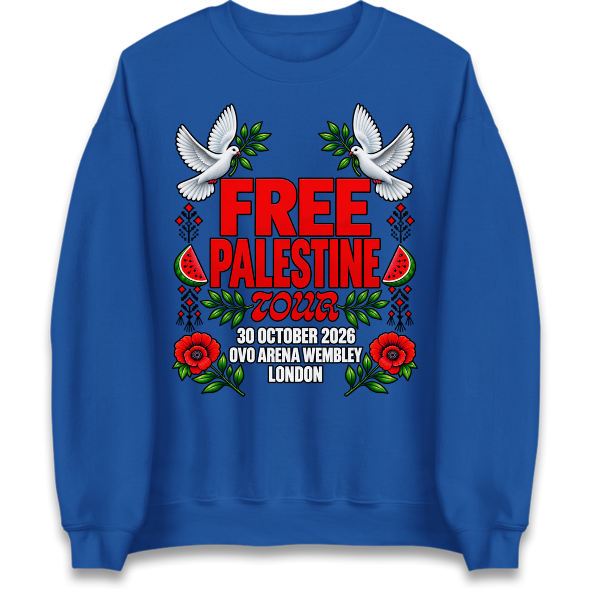 Macklemore and Friends Free Palestine Tour London 2026 Jumper