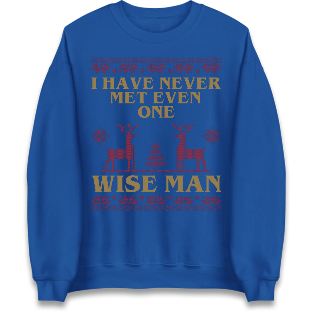 Retro Festive Graphic Jumper
