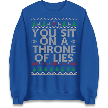 Throne Of Lies Christmas Jumper