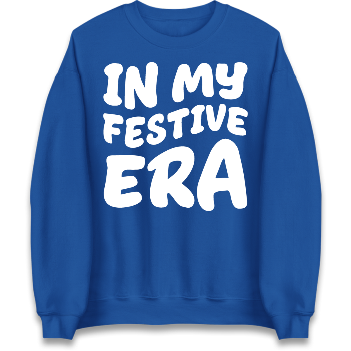 Modern Christmas Slogan Jumper