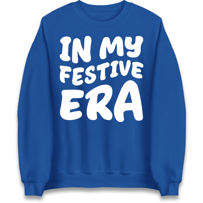 Modern Christmas Slogan Jumper