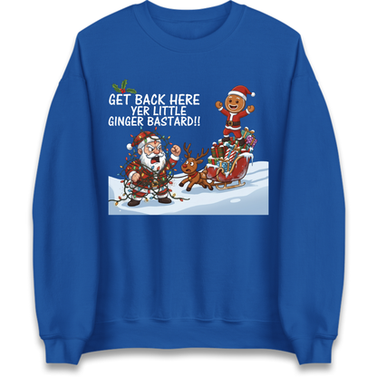 santa joke graphic Jumper