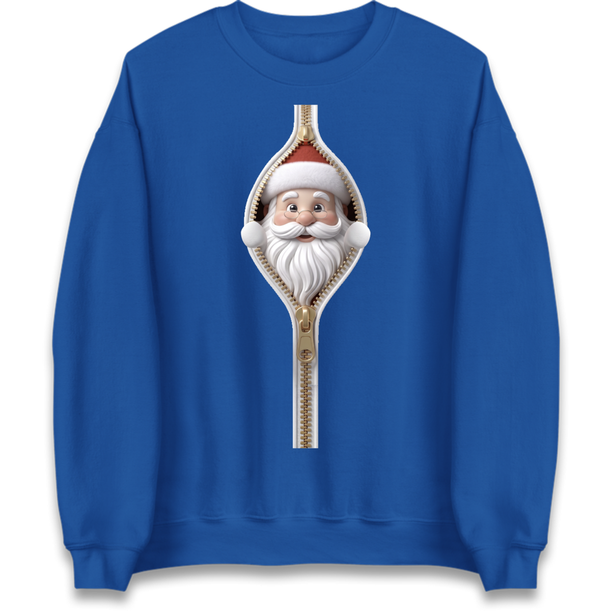 Santa Face Novelty Jumper
