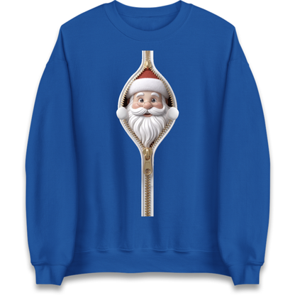 Santa Face Novelty Jumper