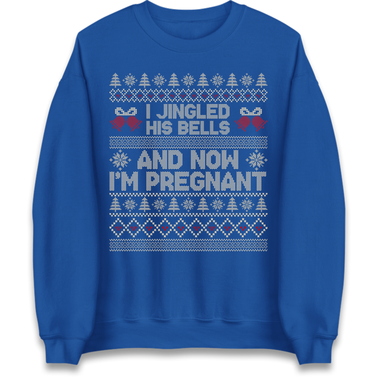 Pregnant At Christmas Jumper