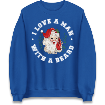 I Love A Man With A Beard Jumper