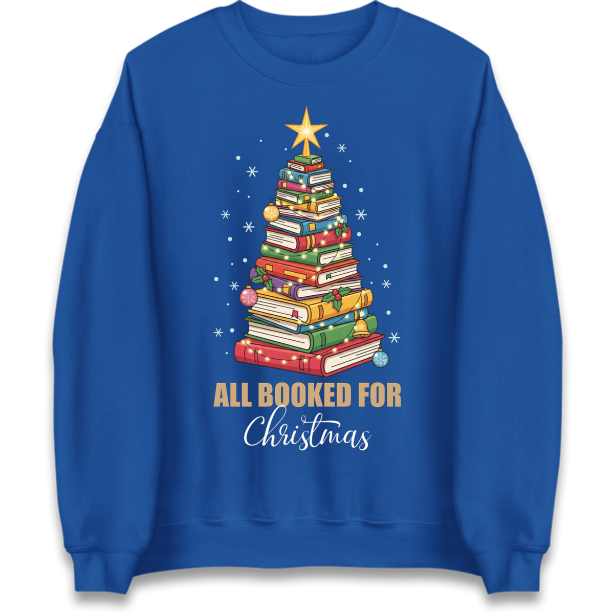 Book Tree Christmas Jumper