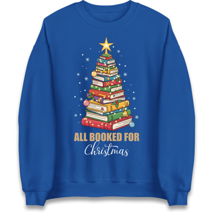Book Tree Christmas Jumper
