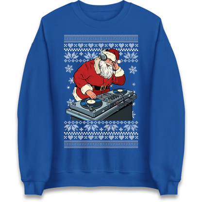DJ Santa Christmas Jumper