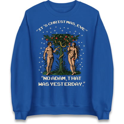 Adam & Eve Christmas Jumper Jumper
