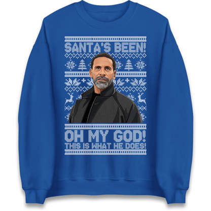 Steve Rio Ferdinand Christmas Jumper