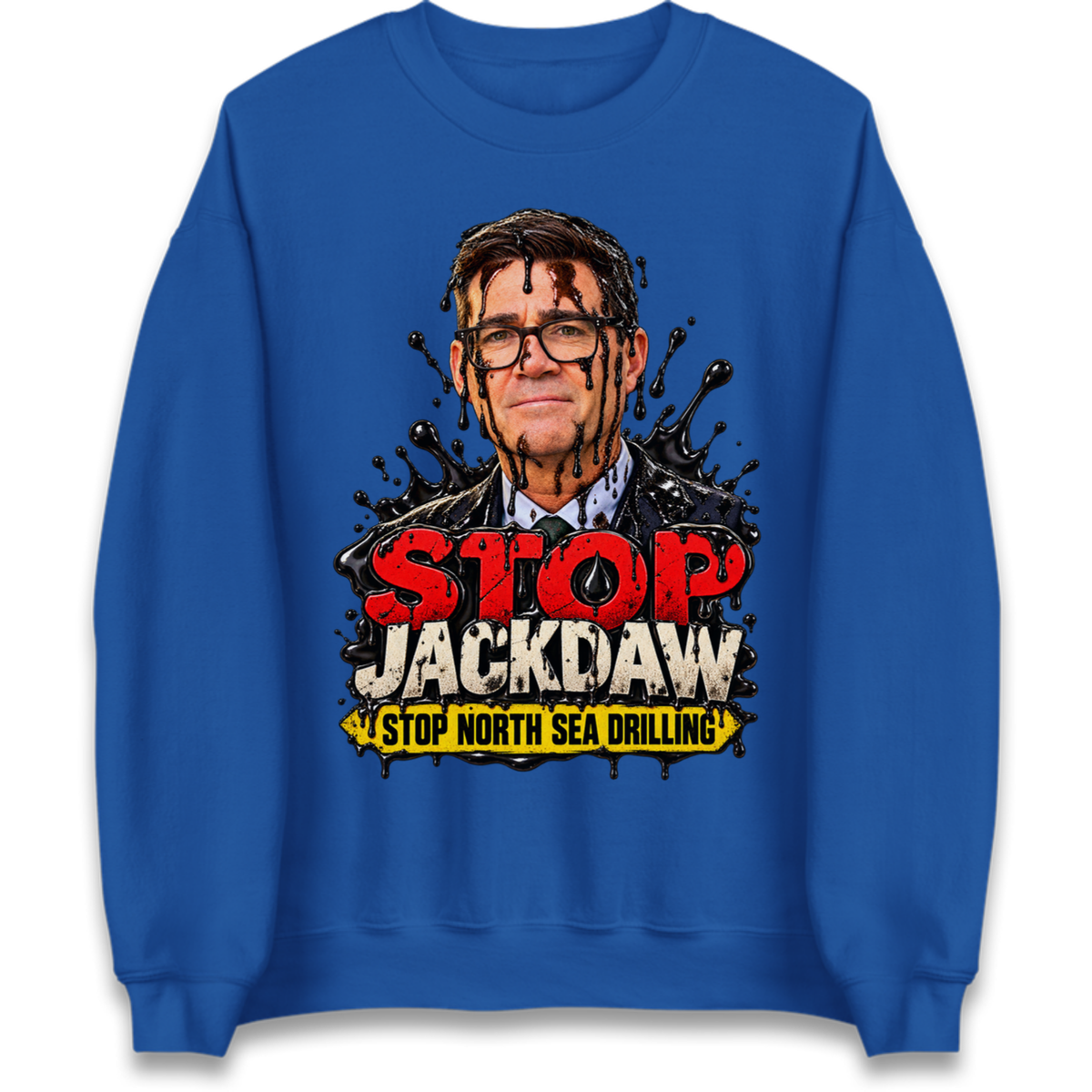 Stop Jackdaw Stop North Sea Drilling Andy Burnham Jumper