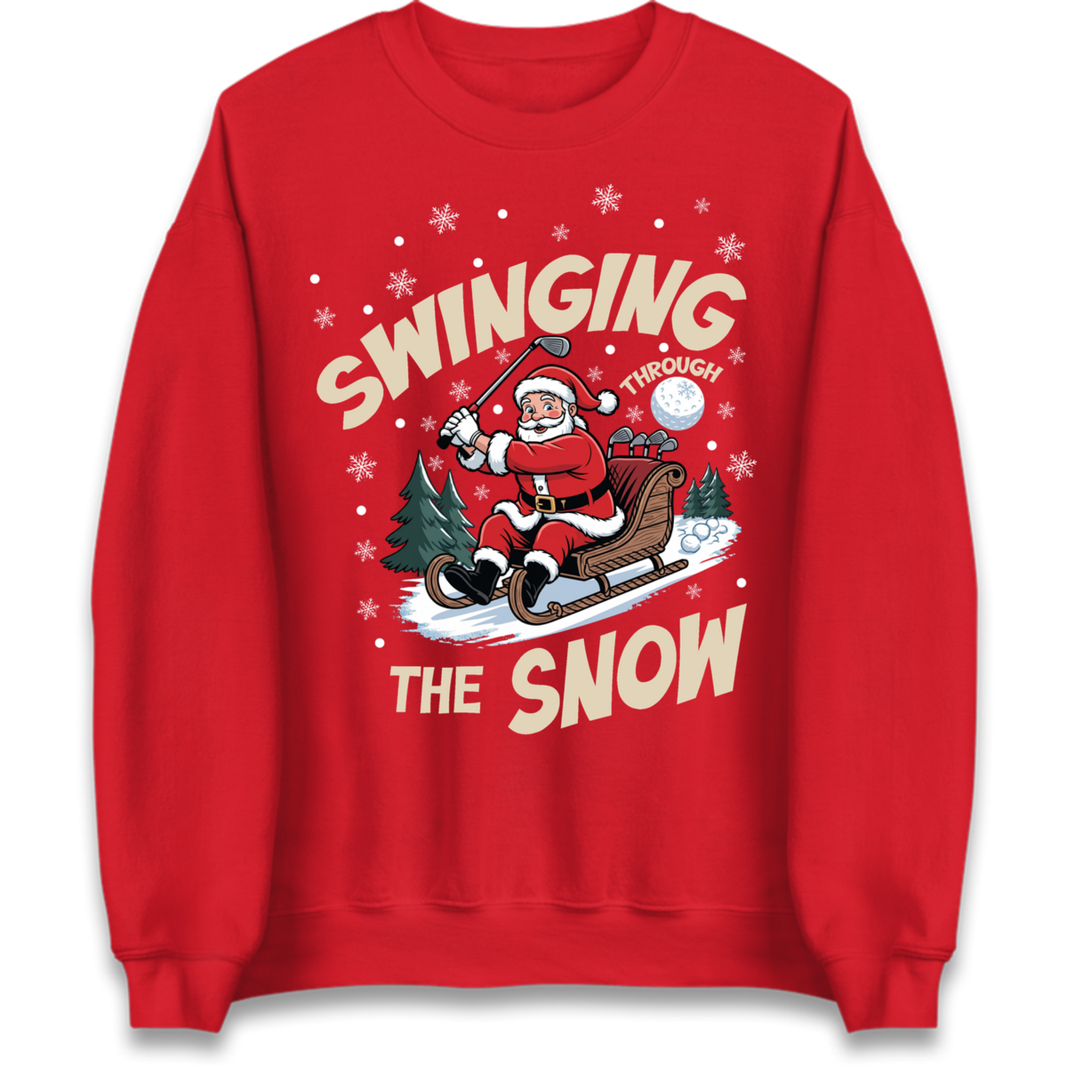Christmas Golf Jumper