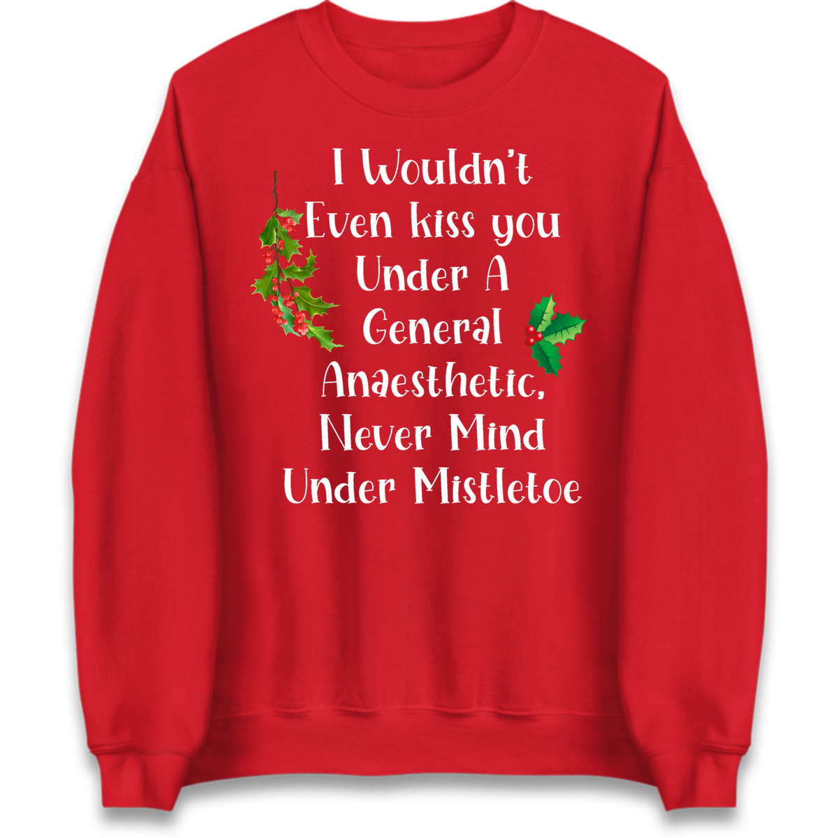 Cheeky Festive Slogan Jumper