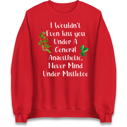 Cheeky Festive Slogan Jumper
