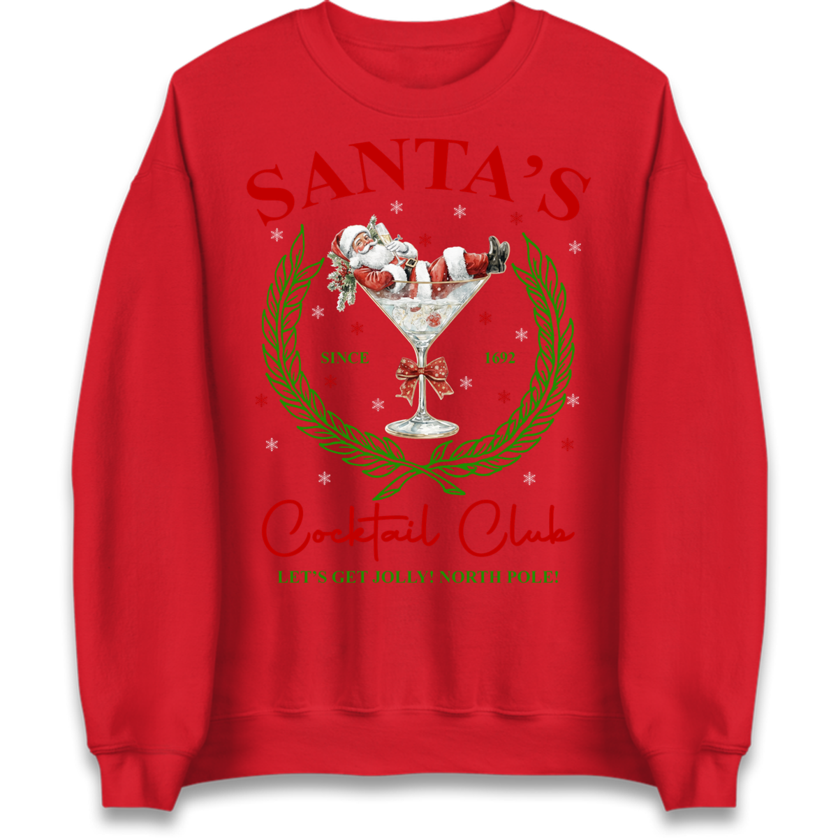 Cocktail Lover Christmas Jumper