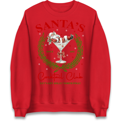 Cocktail Lover Christmas Jumper