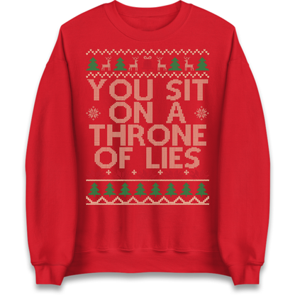 Throne Of Lies Christmas Jumper