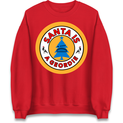 Geordie Santa  Christmas Jumper