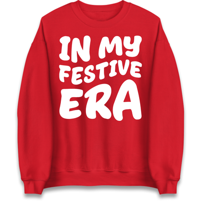 Modern Christmas Slogan Jumper