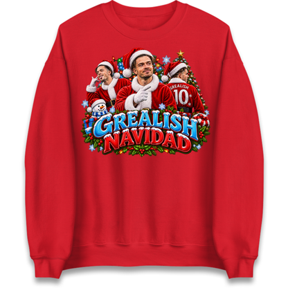 Jack Grealish Everton Christmas Jumper