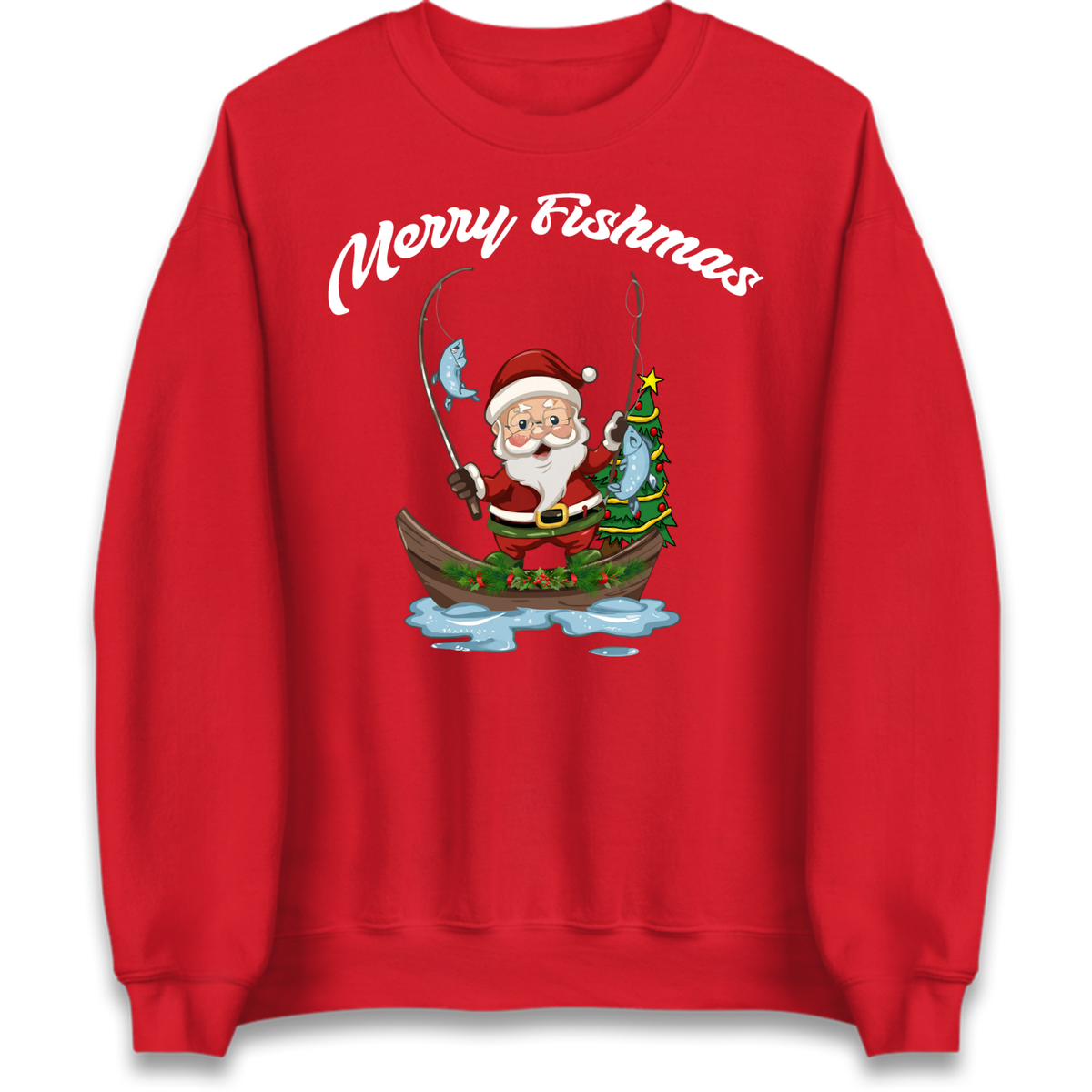 Merry Fishmas Jumper