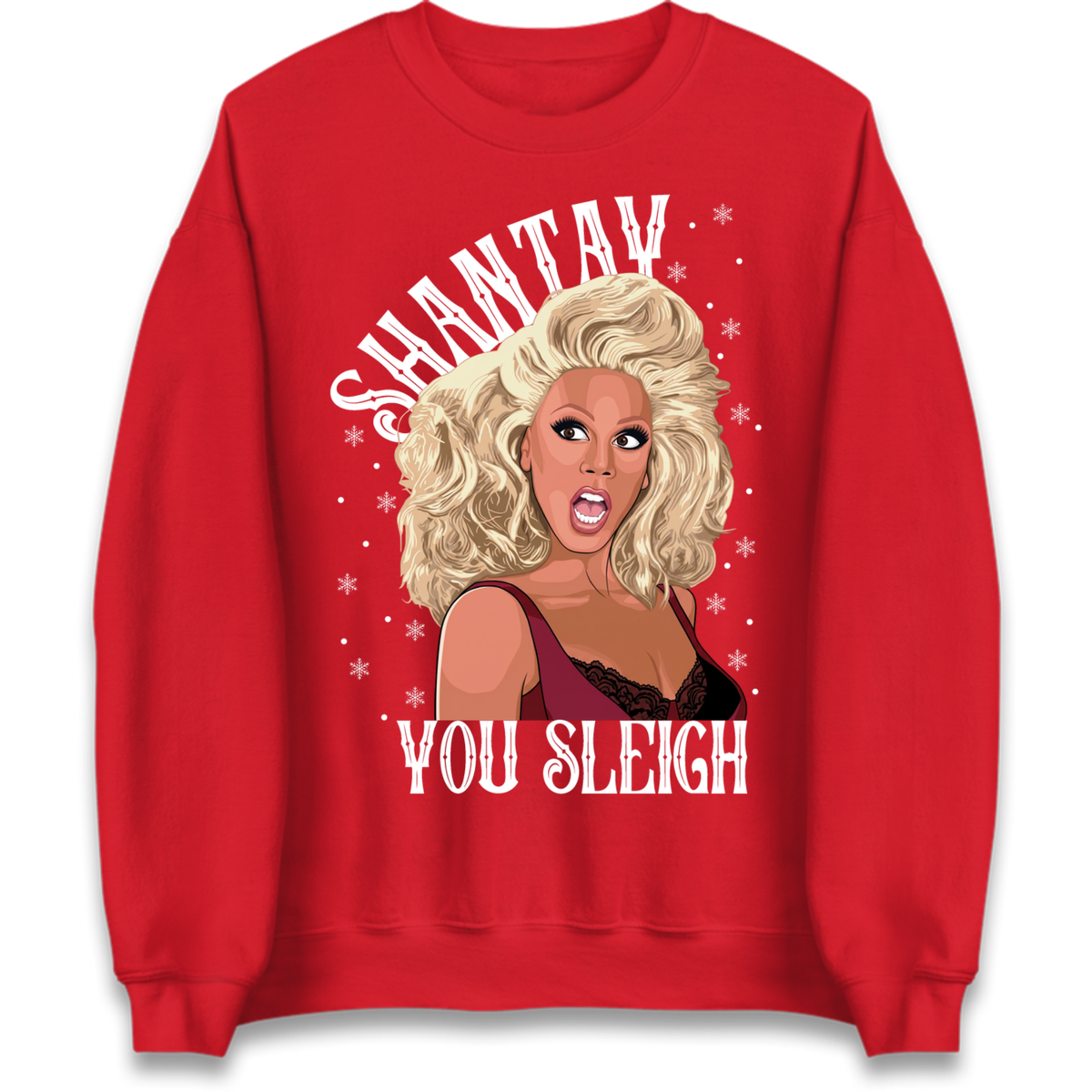 drag christmas clothing Jumper
