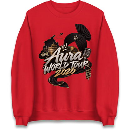 Diljit Dosanjh Aura World Tour 2026 Jumper
