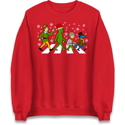 Abbey Road Walk Christmas jumper Jumper
