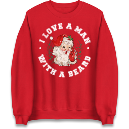 I Love A Man With A Beard Jumper