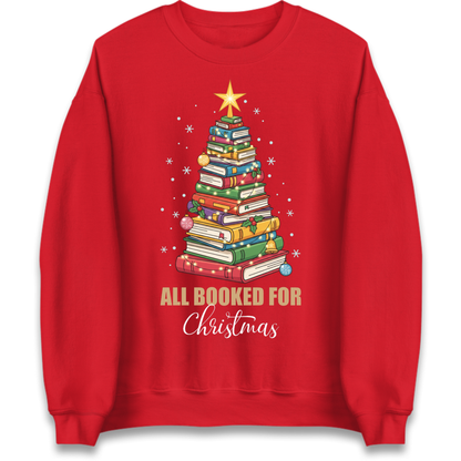 Book Tree Christmas Jumper