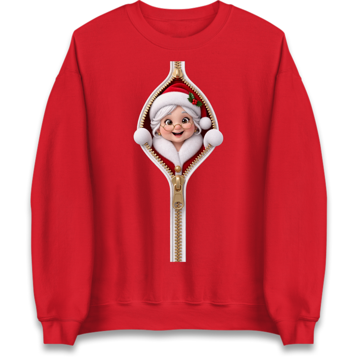 Mrs Claus Outfit Jumper