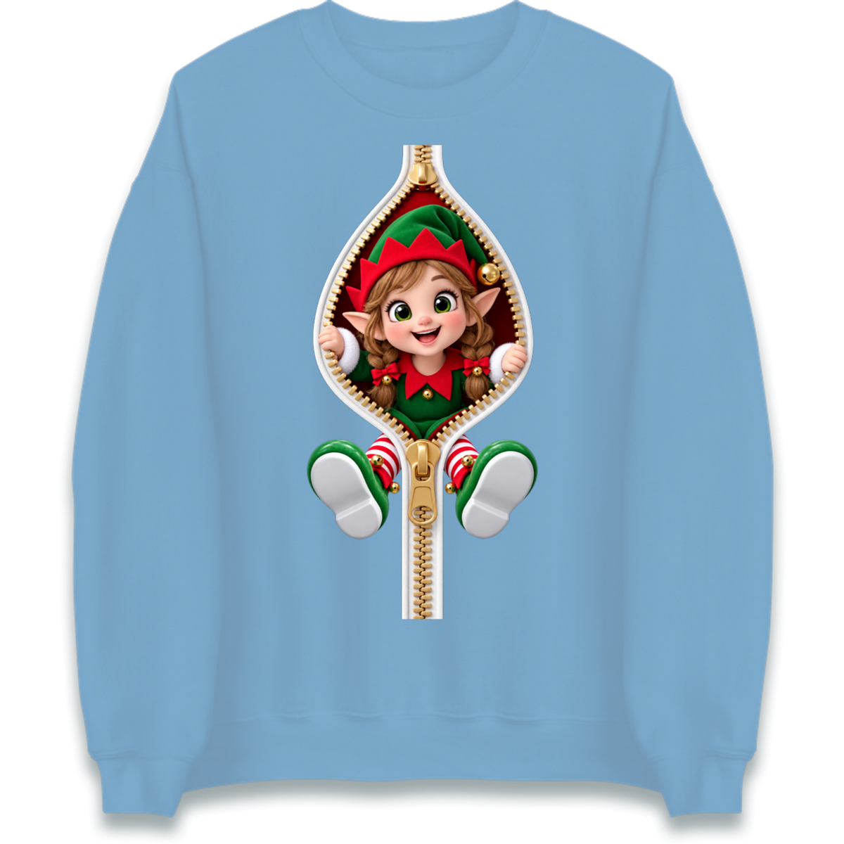Elf Christmas Jumper Jumper