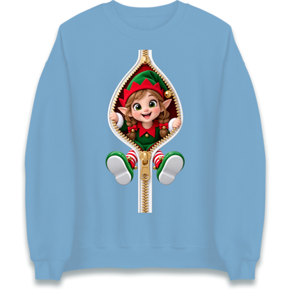 Elf Christmas Jumper Jumper