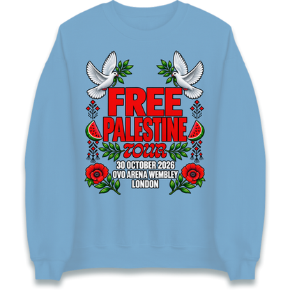 Macklemore and Friends Free Palestine Tour London 2026 Jumper