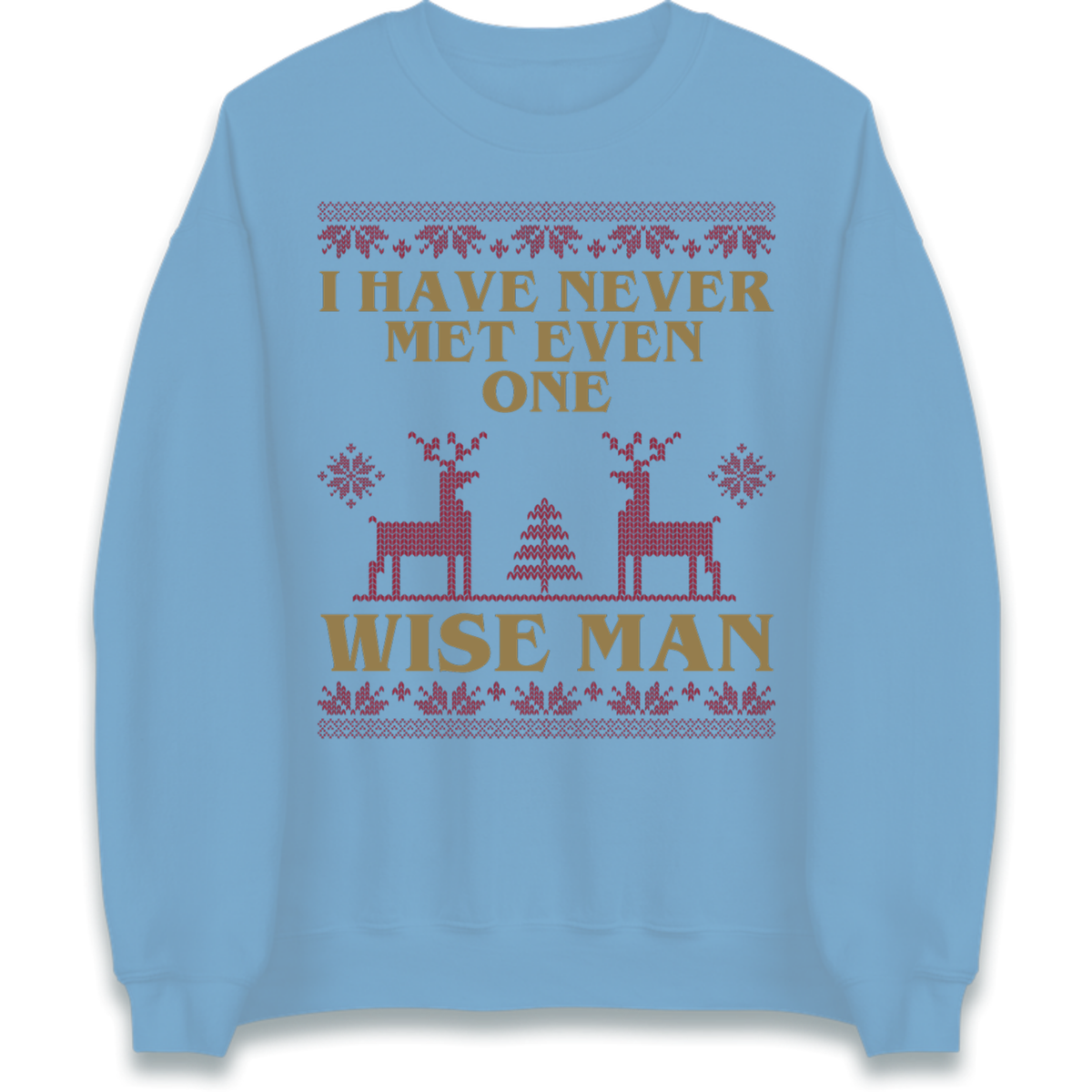 Retro Festive Graphic Jumper