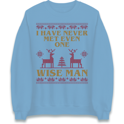 Retro Festive Graphic Jumper