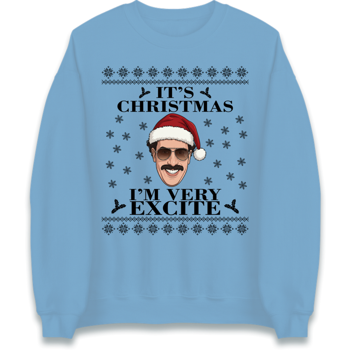 I Very Excite Christmas Jumper
