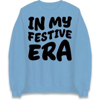 Modern Christmas Slogan Jumper