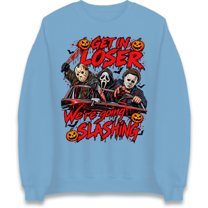 Retro Horror Movie Halloween Slasher Villains Jumper