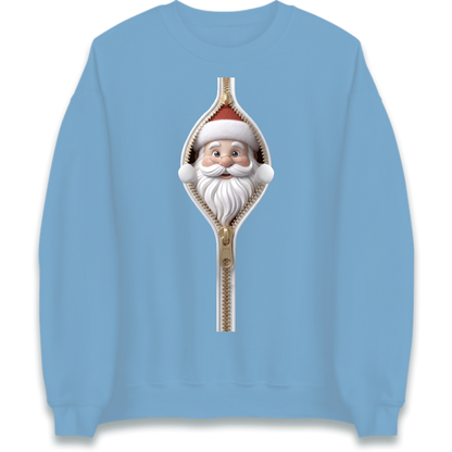 Santa Face Novelty Jumper