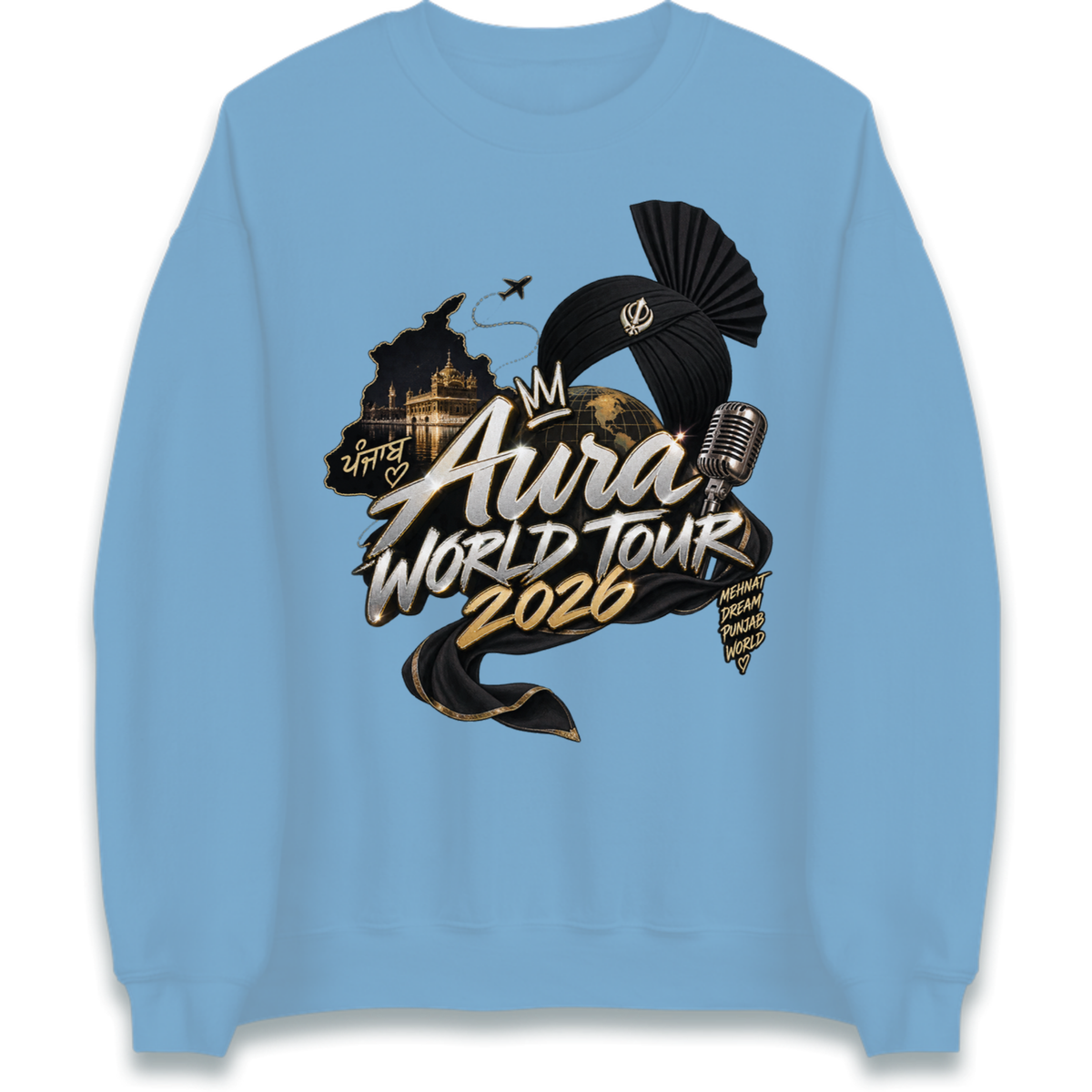 Diljit Dosanjh Aura World Tour 2026 Jumper